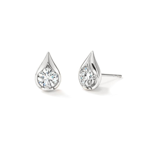 Hearts On Fire LU Droplet Studs