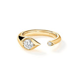 Hearts On Fire LU Open Droplet Ring