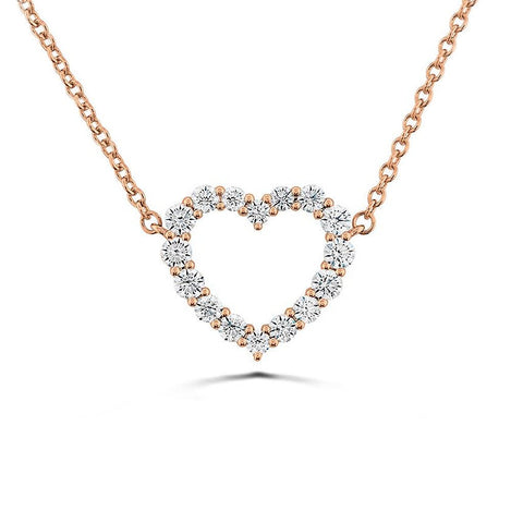 Hearts On Fire Signature Heart Pendant