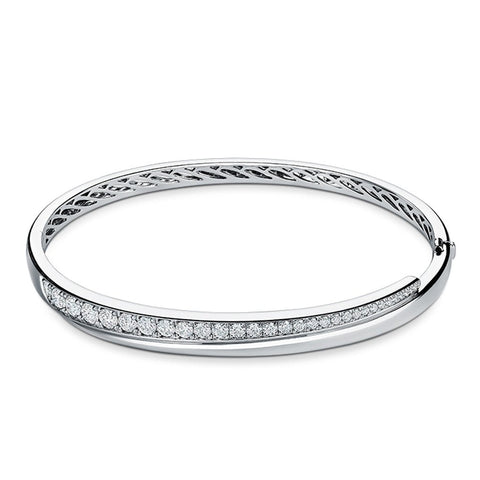 Hearts On Fire Vela Crossover Bangle