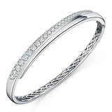Hearts On Fire Vela Crossover Bangle