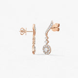 Hearts On Fire Vela Drop Earrings