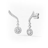 Hearts On Fire Vela Drop Earrings