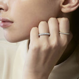 Hearts On Fire Vela French Cut Pavé Band