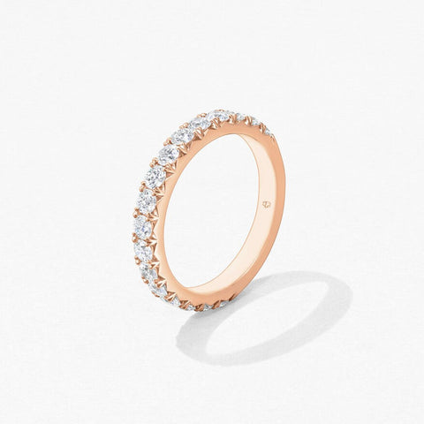 Hearts On Fire Vela French Cut Pavé Band