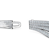 Hearts On Fire Vela French Cut Pavé Bangle