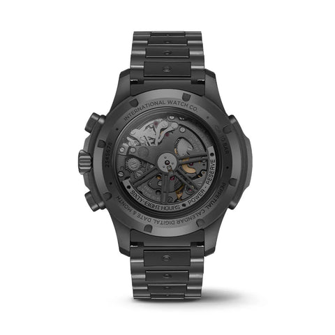 IWC Schaffhausen Pilot’s Watch Performance Chronograph Perpetual Calendar Digital Date-Month