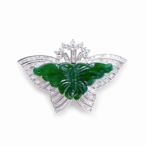 Jade Brooch