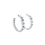 Mémoire Diamond Hoop Earrings