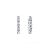 Mémoire Diamond Hoop Earrings