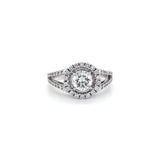 Mémoire Round-cut Engagement Ring