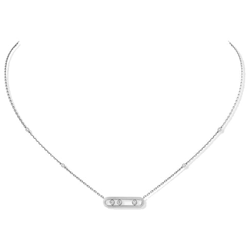Messika Baby Move White Gold Diamond Necklace