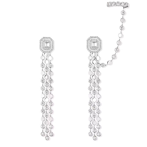 Messika D-Vibes Multi-Row Earrings