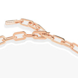 Messika Move Link Rose Gold Diamond Necklace