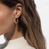 Messika Move Link SM Hoop Earrings