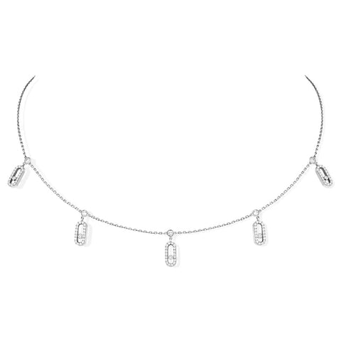 Messika Move Uno Pavé Drop Pendant Choker