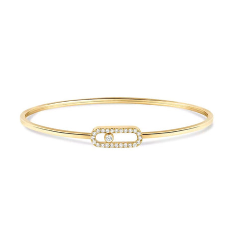 Messika Move Uno Pave Flex Bangle MM