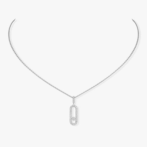 Messika Move Uno Pavé LM Necklace