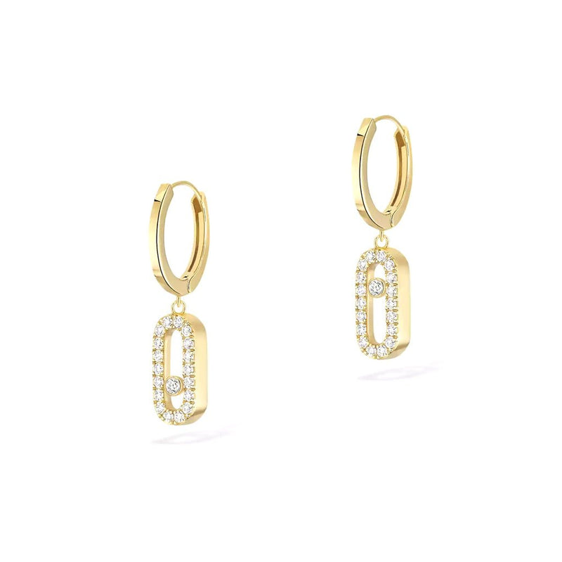 Messika Uno Move Hoop Earrings