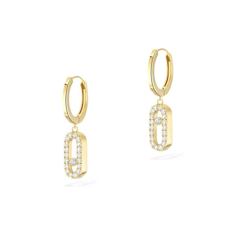Messika Uno Move Hoop Earrings