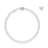 Mikimoto 18" Akoya Cultured Pearl Two-Piece Gift Set