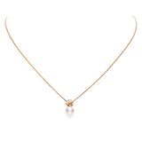 Mikimoto Akoya Cultured Pearl Cherry Blossom Pendant Necklace
