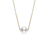 Mikimoto Akoya Single Cultured Pearl 18" Necklace