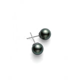 Mikimoto Black South Sea Pearl Earrings