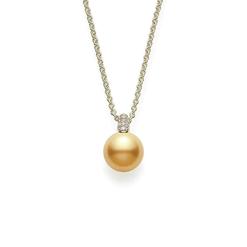 Mikimoto Golden South Sea Cultured Pearl Necklace