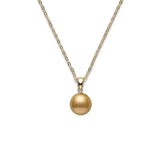 Mikimoto Golden South Sea Pearl Pendant