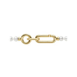 Mikimoto M Code Akoya Cultured Pearl Necklace with 18K Yellow Gold Clasp