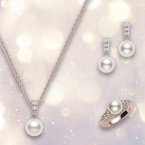 Mikimoto Morning Dew Akoya Cultured Pearl Earrings