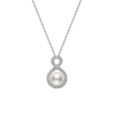 Mikimoto Ruyi Collection Akoya Cultured Pearl and Diamond Pendant