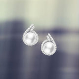 Mikimoto White South Sea Cultured Pearl Earrings