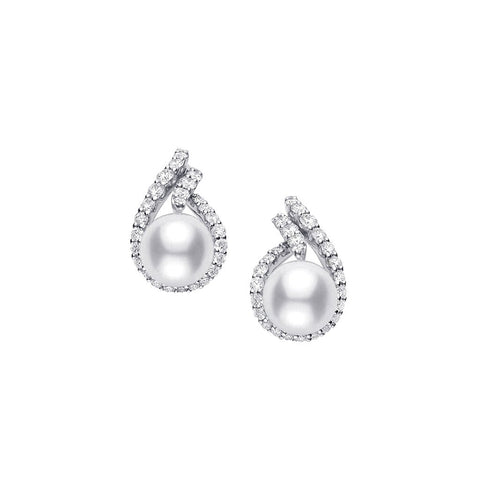 Mikimoto White South Sea Cultured Pearl Earrings