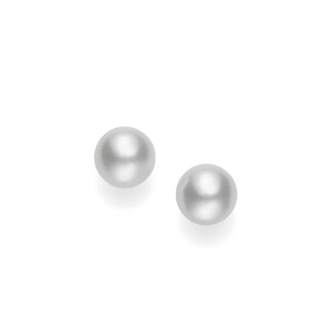 Mikimoto White South Sea Cultured Pearl Stud Earrings