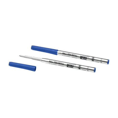 Montblanc 2 Ballpoint Pen Refills, Royal Blue - Medium