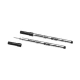 Montblanc 2 Rollerball Pen Refills, Mystery Black - Fine