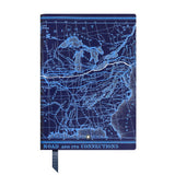 Montblanc Notebook Medium, Around the World in 80 Days, Blue, Lined Pages