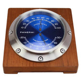 Panerai Hygrometer Thermometer Teak Wood Desk Instrument PAM000256