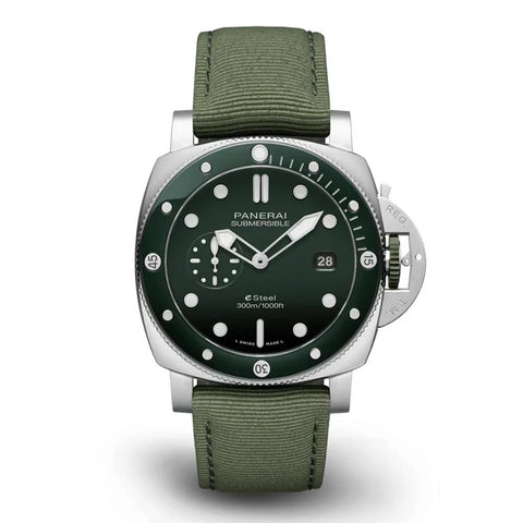 Panerai Submersible QuarantaQuattro ESteel™ Verde Smeraldo 44mm