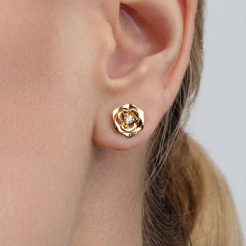Piaget Rose Earrings
