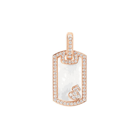 Qeelin Small Wulu Tag Pendant
