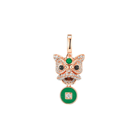Qeelin Small Xi Xi Pendant
