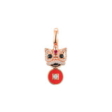 Qeelin Small Xi Xi Pendant