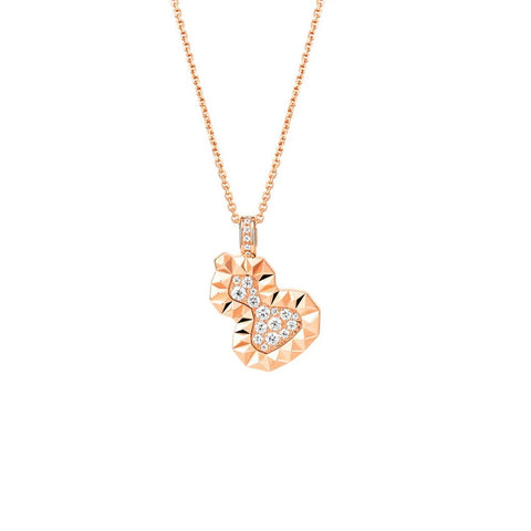 Qeelin Wulu 18 Diamond Necklace