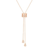 Qeelin Wulu Eternity large sliding necklace