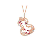 Qeelin Wulu Garden Maxi Necklace