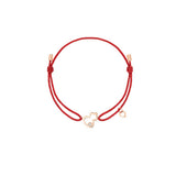 Qeelin Wulu Petite Red Cord Bracelet