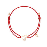 Qeelin Wulu Petite Red Cord Bracelet